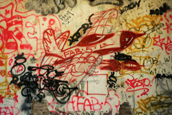OldSchool-Mural in Manhattan gefunden
