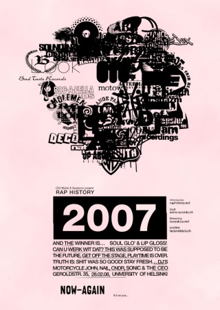 RapHistory 2007 – Lesson 30