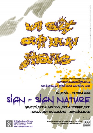 Signatur – sign nature