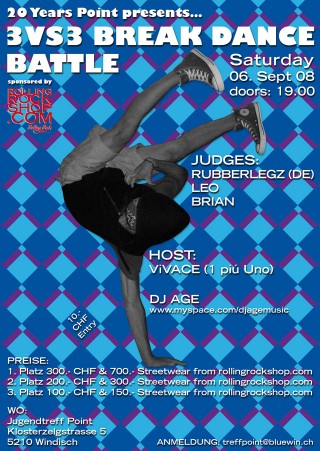 3 vs. 3 B-Boy Battle