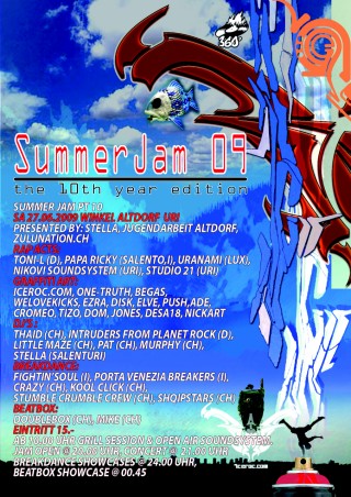 Summer Jam 09 – 10th year Edition