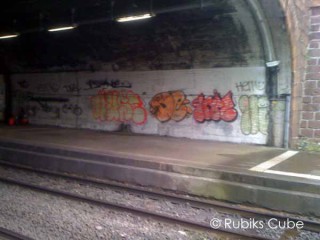 Rubiks Cube war spazieren – in Wollishofen