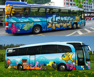 Graffiti-Car