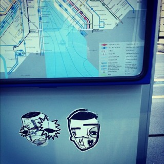#streetart #sticker #slaps