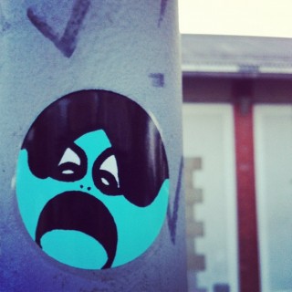 #streetart #sticker #slaps