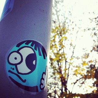 streetart #sticker #slaps