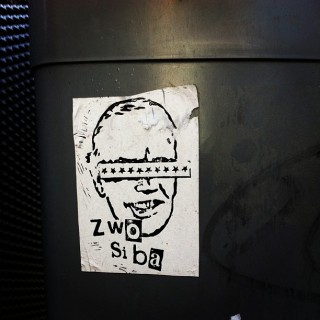 #streetart #sticker #slaps #zwosiba