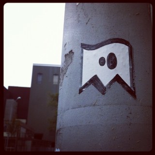 #streetart #sticker #slaps #baghead