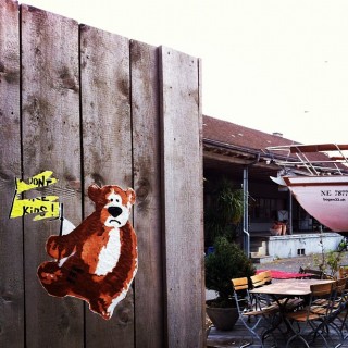 #streetart #wheatpaste #robithedog
