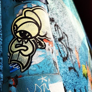 #streetart #sticker #slaps