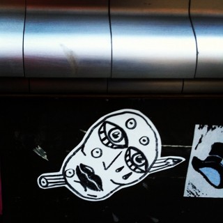 #streetart #sticker #slaps