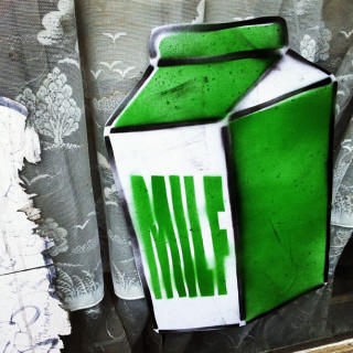 #streetart #stencil on #wheatpaste