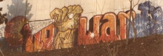Graffiti in the 1980’s: “No War”