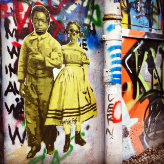 #streetart #wheatpaste #robithedog