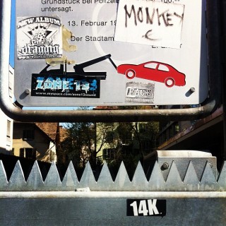 #streetart #sticker #14k