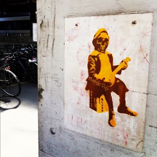 #streetart #wheatpaste #robithedog