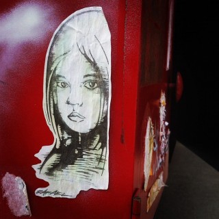 #streetart #sticker #slaps #rafael