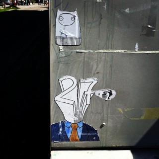 #streetart #wheatpaste #sticker #slaps #zwosiba