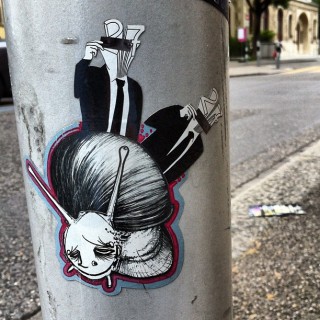 #streetart #sticker #slaps