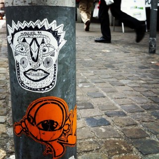 #streetart #sticker #slaps