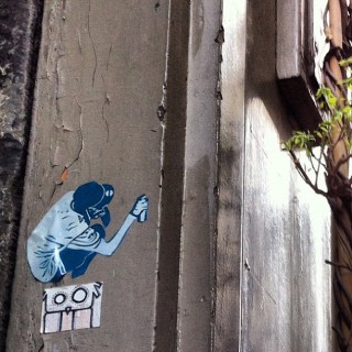 #streetart #wheatpaste and #sticker #slaps