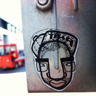 #streetart #sticker #slaps #tika