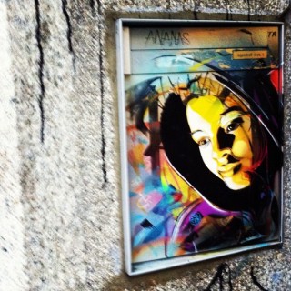#streetart #stencil by #c215