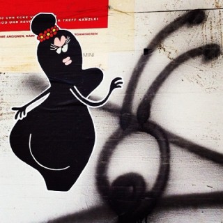 #streetart #wheatpaste by #barbasutra