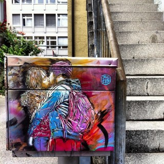 #streetart #stencil #c215