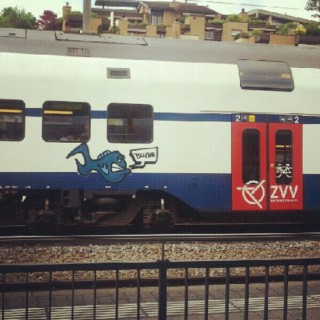 #streetart #graffiti #spraycanart #trainbombing #blubb