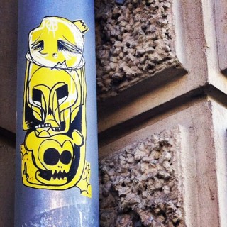 #streetart #sticker #slaps by #ätr