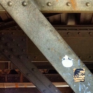 #sticker #slaps by #ätr plus #pasteup #stencil on ice cream sticks by #zwosiba