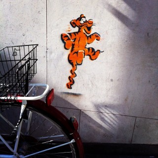 #stencil of #tigger of #winniepooh