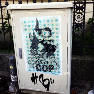 #streetart #wheatpaste by #asvp aka #asvpart in #zurich