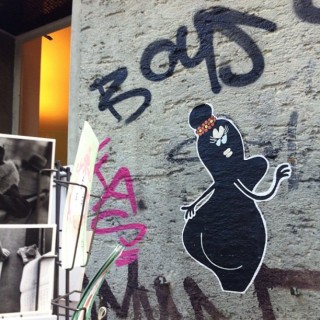 #wheatpaste of sexy #barbamama