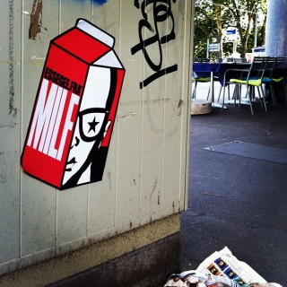 #wheatpaste by #cartonofmilf