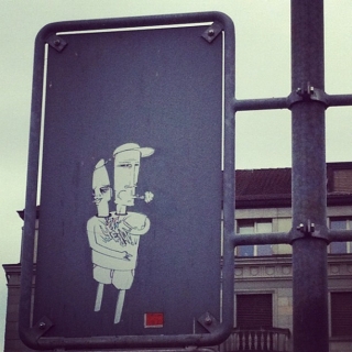 #streetart #wheatpaste in #zurich