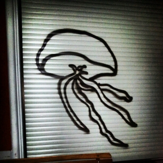 #jellyfish #qualle #graffiti #streetart