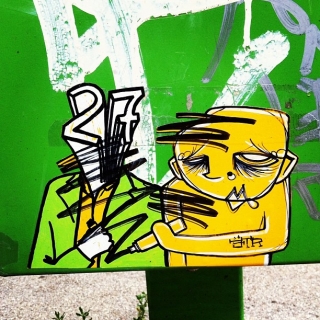 #streetart #sticker #slaps teamwork by #zwosiba and #ätr in #zurich #switzerland