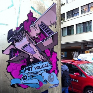 #streetart #wheatpaste in #zurich