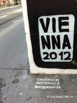 Ben Eine und Broken Fingaz in Wien