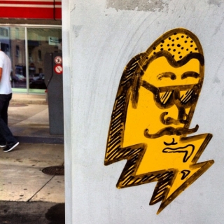 #streetart #sticker #slaps by #yeäh in #zurich #switzerland