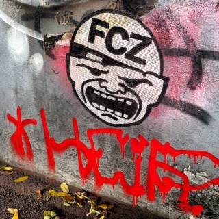 #streetart #wheatpaste by #fcz-fans in #zurich #switzerland