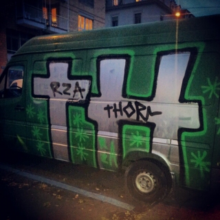 #rza #thor #vanbombing #graffiti