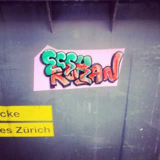 #ecsk #ruzan #stickers #streetart