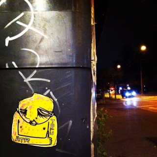 #streetart #sticker #slaps by #tofu loving #ätr in #zurich #switzerland