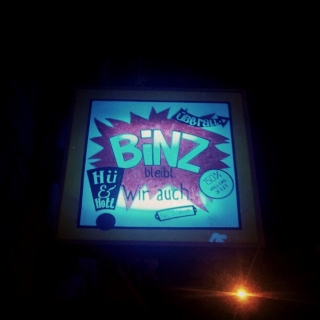 #binzbleibt #wirauch #streetart