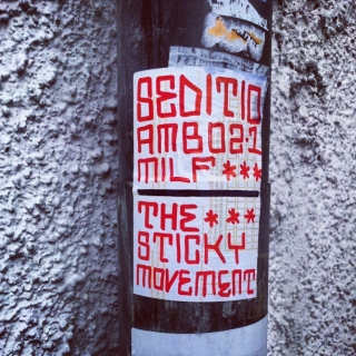 #seditio #amboz #milf #thestickymovement #tsm #streetart #stickers