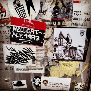 #ambozuno #amboz #stickers #streetart #robka #hellcat #1973