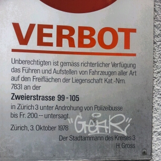 #gear #tagging #graffiti